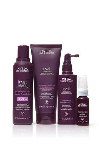 Aveda - Aveda 3 Adımlı Invati Advanced Saç Dökülmesine Karşı Bakım Seti: Zengin Doku 018084027066