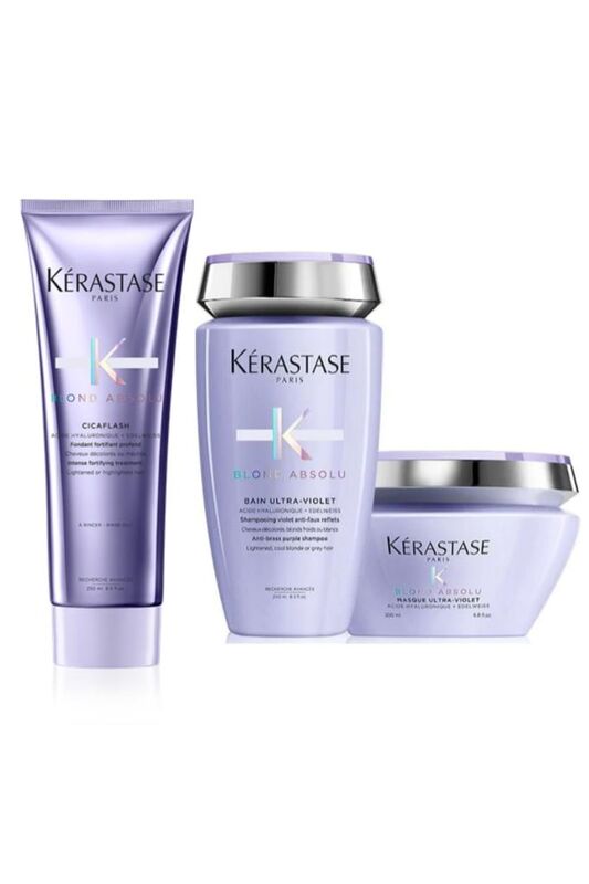 Blond Absolu Bain Ultra - Violet Şampuan 250ml Cicaflash 250 ml Maske 200 ml