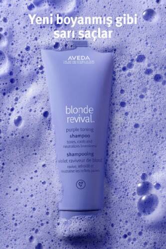 Aveda - Blonde Revival Mor Şampuan 200ml 018084030387