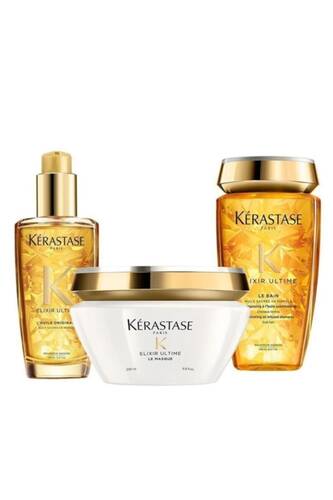 Kerastase - Kerastase Elixir Ultime Saç Bakım Seti