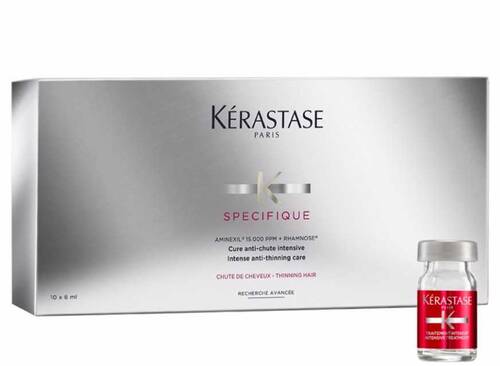 Kerastase - Kerastase Aminexil Dökülme Önleyici Serum 10x6ml - YENİ SERİ