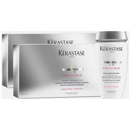 Kerastase - Kerastase Aminexil Dökülme Önleyici Serum 20x6ml + Şampuan