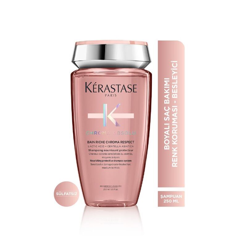 Kerastase-bain Riche Chroma Respect-hasar Görmüş Boyalı Saçlar Için Şampuan 250ml