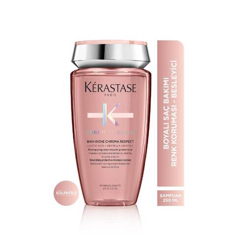 Kerastase - Kerastase-bain Riche Chroma Respect-hasar Görmüş Boyalı Saçlar Için Şampuan 250ml