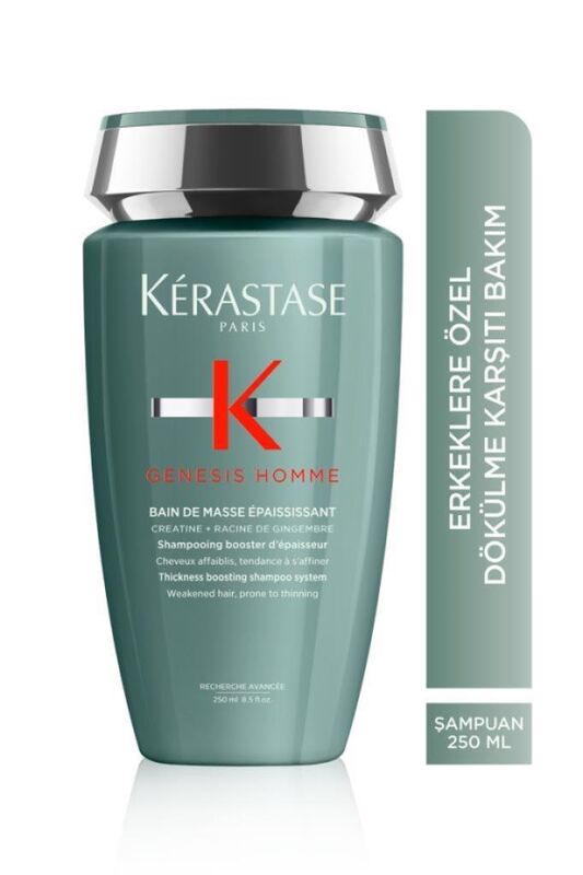 Kerastase Genesis Homme Bain de Masse Yoğunlaştırıcı Şampuan 250ML