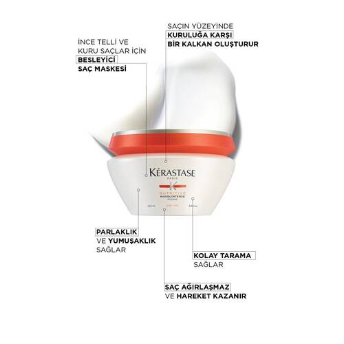 Kerastase - Kerastase Nutritive Masquintense İnce Telli Saç Nem Maskesi 200ml (1)