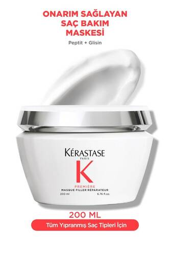 Kerastase - Kerastase Premiere Masque Filler Réparateur Kırılma Karşıtı Onarım Sağlayan Saç Bakım Maskesi 200 ml