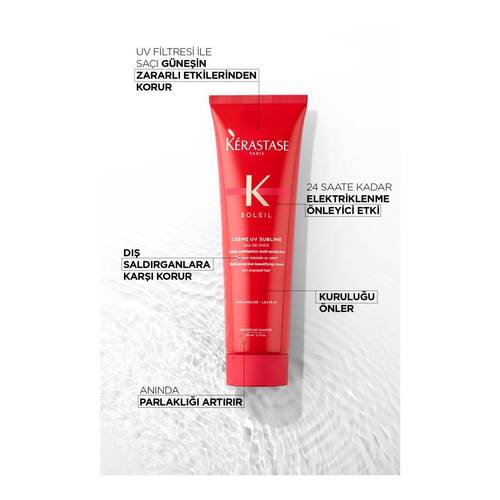 Kerastase - Kerastase Soleil Creme Uv Sublime Koruyucu Bakım Kremi 150 ml (1)