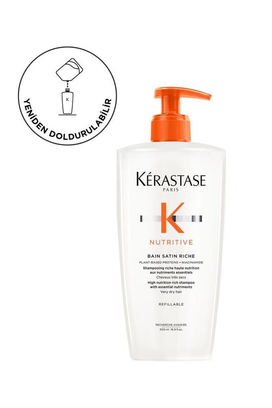 Kerastase Nutritive Bain Satin Riche Yoğun Nemlendirici Şampuan 500 ml