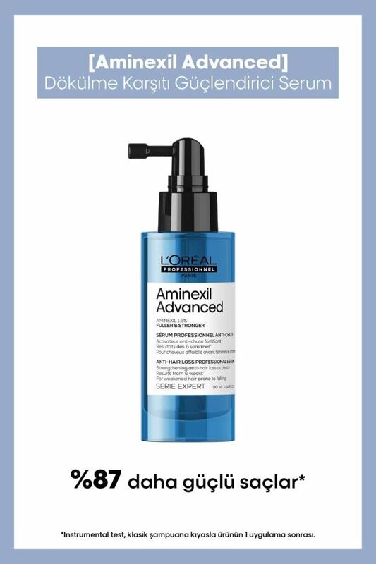 Serie Expert Aminexil Advanced Daha Gür & Daha Güçlü Saçlar Için Dökülme Karşıtı Güçlendirici Aktiva