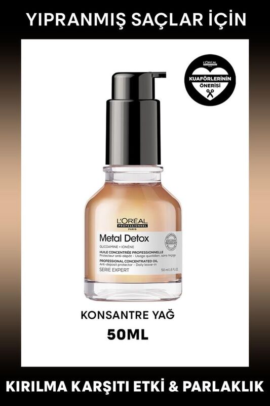 Serie Expert Metal Detox Oil Konsantre Yağ 50 Ml