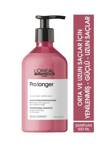 L'oreal Professionnel - Serie Expert Pro Longer Saç Boylarının Görünümünü Yenileyici Şampuan 500 Ml